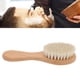 thumbnail image 3 of Cepillo De Peinado De Peine De Madera, Cepillo De Lana De Pelo De Bebé Para Masaje Del Cuero Cabelludo Suave Y Cómodo Para Peluquería, 3 of 7