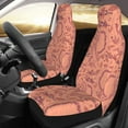thumbnail image 3 of XMXT 2Pcs Car Seat Cover Decor Protector, Cute Goldfish Print Front Seat Covers for Cars SUVs, Universal Fit, 3 of 9