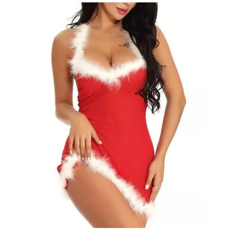 

KaLI_store Leather Lingerie For Women Womens Bodysuit Lace Bodysuit Deep V Teddy Mini Lace Ripple Romper