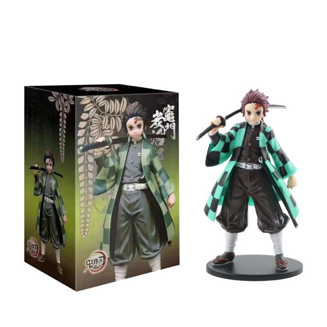 Anime caliente Demon Slayer Kimetsu Hakuna Yaiba Kamado Tanjirou figura de acción Nezuko Agatsuma Zenitsu regalo de Navidad PVC modelo de juguete Gao Jinjia LED