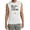 White, variant on US Army Be All You Can Be Black Print Sleeveless Moisture Wicking Shirt, 4XL Silver