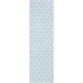thumbnail image 5 of Well Woven Moroccan Trellis 2'3" x 7'3" Runner Rug Light Blue & Ivory, 5 of 8