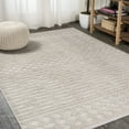 thumbnail image 5 of JONATHAN Y SOUTH BEACH 5 x 8 Area Rug, Xlendi Pile Moroccan Geometric - Beige, SBH100A-5, 5 of 8