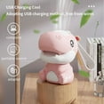 thumbnail image 4 of Handheld Small Fan Mini Portable Student Dormitory Dinosaurs Charging Model Dinosaurs USB Bladeless Fan Carry On Model To Send Boyfriend And Girlfriend Birthday Gift(5 Pcs), 4 of 7