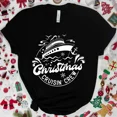thumbnail image 2 of Camiseta navideña con estampado de crucero para mujer, camiseta familiar de crucero navideño para mujer, camiseta a juego para la familia, Tops, ropa Unisex, 2 of 5