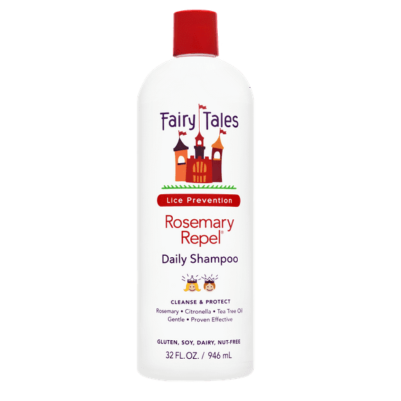 Fairy Tales Rosemary Repel Daily Lice Prevention Kids Shampoo, 32 oz.