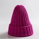 thumbnail image 4 of Minnieouse Sombrero Unisex mezclas de algodón sólido cálido HIP HOP sombreros de punto hombres gorras de invierno mujeres Skullies gorros para Sombreros Rosa roja Minnieouse AP000123-11, 4 of 6