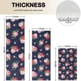 thumbnail image 4 of Pioneer Flower Floral Print Pattern Kitchen Rugs Sets Of 3,Kitchen Runner Rugs Non Skid Washable,Decorative Kitchen Floor Mats for Kitchen,Sink,Laundry,17X30 Inch + 17X47 Inch + 17X59 Inch, 4 of 6