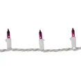 thumbnail image 4 of ZYLER- Northlight Set Of 50 Purple Mini Christmas Lights 2.5" Spacing - White Wire, 4 of 4