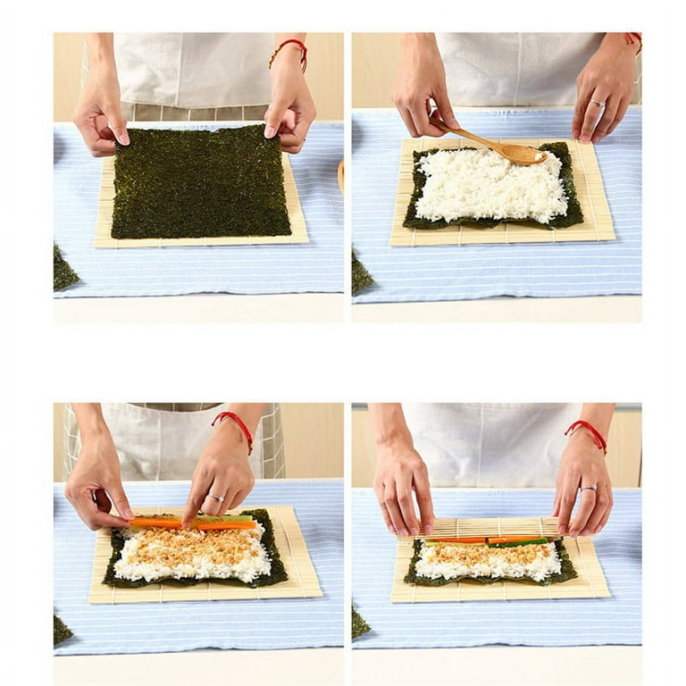 Lilyme Portable Sushi Roll Maker Making Kit Mold Sushezi Rice Roller Mould  Kitchen 2023
