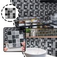 thumbnail image 2 of 10-Pc 3D Peel and Stick Wall Tiles, DIY Waterproof Wall Stickers, Waterproof Backsplash for Bathroom & Kitchen Makeover, 2 of 9