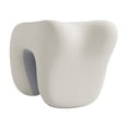 thumbnail image 4 of Soporte para el cuello Cojín de almohada Silla removible de almohada Silla de oficina Silla de recuerdo de la almohada de reposacabezas para mujeres Beige gris, 4 of 8