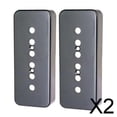 thumbnail image 1 of Paquete de 2 fundas de plástico para guitarra P90 Soapbar Pickup Cover perfke 2 piezas, 1 of 7