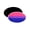 Bisexual, variant on LGBTQ+ Pansexual Pride Flag Car Bumper Magnet - 5x3 Inch Oval - 1 Flexible Magnet 5x3 Inch Oval 1 Magnet