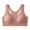 Hot Pink, variant on snowsong Nude Bralette,Comfortable Bras for Women Women's Solid Breathable Sports Dries Quickly and Wicks away Sweat Bra with Built in Pads ,Plus Size Bra,Wirefree Push up Bra Beige L