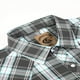 thumbnail image 3 of Camisa COEVALS CLUB para hombre, estilo western a cuadros, con botones a presión con perlas, 3 of 7