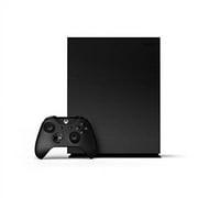 Restored Microsoft Xbox one X 1TB Project Scorpio Limited Edition black console (Refurbished)