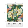 thumbnail image 4 of Rocae Tropical Floral Jungle for Mailbox Covers Protection Postbox Covers Home Decor-21x18 in, 4 of 8