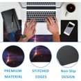 thumbnail image 3 of Mouse Pad,Abstract Space Desk Mat for Desktop,Desk Pad with Non-Slip Base and Stitched Edge,Extended Mousepad for Office and Home 35.4X15.7 Inch, 3 of 6