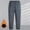 Dark Gray, variant on Ofreoo Women's Skinny Ponte Knit Pants Casual Fashion Solid Color High Waist Add Fleece ToSkinny Leggings Pants