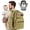 Tan, variant on Miracol Diaper Bag Tactical for Dad: 40L Rugged Military-Style Dad Baby Backpack with 16+ Pockets - Water-Resistant 900D Fabric & MOLLE for Organized Travel Gear