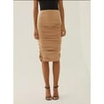 thumbnail image 2 of Ruched Midi Skirt, 2 of 5