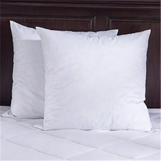 26 x 26 Po. Insert de Plume pour Oreiller Pack de Deux - Ensemble de 2