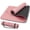 Pink+Black, variant on 4W 10mm Thick Pink Yoga Mat- TPE Non-Slip Exercise Mats with Strap for Home Workout/Pilatesfor Women Men72"×26"(Pink+Black)