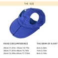 thumbnail image 2 of Chapeau de Soleil d'Été pour Animaux de Compagnie Robe Pull pour Chat Chapeau pour Chien Fournitures de Vacances, 2 of 5
