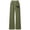 Army Green#9527, variant on BOOMNY Girls Linen Pants Wide Leg Summer Beach Pants for Girl Trendy Hawaiian Graphic Elastic Waist Casual Jogger Pant With Pocket
