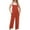 X-Red#jumpsuits for women, variant on QATAINLAV Womens Overalls Loose Fit Linen Jumpsuits Casual Solid Color Sleeveless Rompers with Pockets 2024 Gym Comfy Jumpers One Piece Pants, Khaki, L