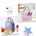 thumbnail image 4 of Portable Lunch Bag Thermal Insulated Lunch Box Tote Cooler Handbag Bento Pouch Dinner Container School Food Storage Bags, 4 of 8