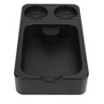 thumbnail image 2 of Coffee Knock Box Organizer ABS Multifunctional Coffee Knock Box Station for 51mm 53mm 58mm Portafilter Distributor Tamper Black, 2 of 4