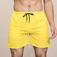 thumbnail image 5 of Cmfcve Men's Quick Dry Short Swim Trunks Casual Loose Fit Beach Vacation Summer Shorts, 5 of 5