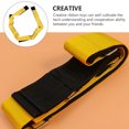 thumbnail image 2 of CIMAXIC 1 Pair Outdoor TeamworkTraining Webbing Footsteps Belt Funny Game Props,45.28"X1.97"X0.2", 2 of 5