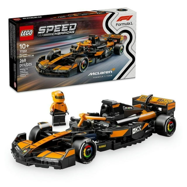 Set LEGO Speed Champions Auto de Carreras McLaren F1 Team MCL38 77251