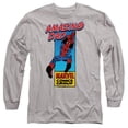 thumbnail image 1 of Marvel Comics Mens Amazing Dad Spider-Man Corner Box Heather Fathers Day T-Shirt, 1 of 4