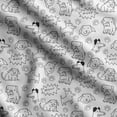 thumbnail image 1 of Soimoi Dog Print,Cotton Cambric, Quilting Fabric Sold by The Yard 42 Inch Wide, Medium Weight Cotton Fabric, SewingSupplies,White, 1 of 5