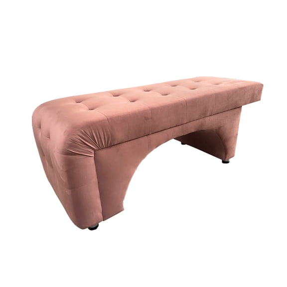 Camilla LASHISTA Tu Espacio Muebles Tela Suede Rosa Minimalista