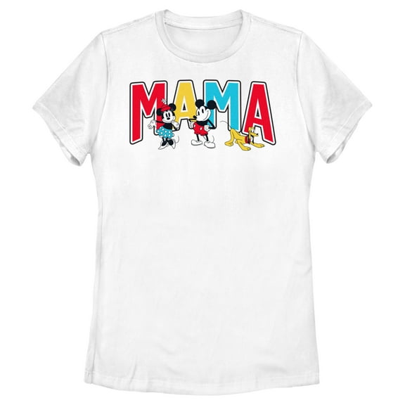Women's Mickey & Friends Mama Collegiate Graphic T-Shirt