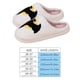 thumbnail image 2 of Zapatillas de murciélago de Halloween acogedoras zapatillas peludas antideslizantes para la sala de estar del hogar de invierno, 2 of 9