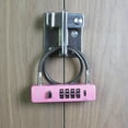 thumbnail image 4 of Candado de combinación con cable de repuesto de 4 dígitos, antirrobo para bicicleta con cable largo y suave para scooter eléctrico, casco, puerta de armario, 4 of 7