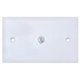 thumbnail image 3 of Cable Wholesale ASF-20251WH TV Wall Plate with 1 F-Pin Coupler, White, 3 of 3
