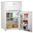 thumbnail image 3 of BLACK+DECKER 2 Door Separate True Freezer Mini Fridge (White), 3 of 6
