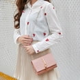 thumbnail image 3 of Stylago Women's Clutch Bags Fashion Leather Crossbody Purses Gold Chain Wallet Ladies Cellphone Handbags for Evening Party Pink, 3 of 6