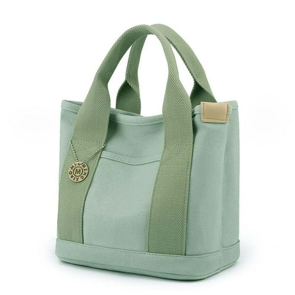 Kcavykas Home Storage, Storage,Large Capacity Canvas Handbag Multi-compartment Lunch Box Bag Lightweight Work Storage
