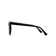 Sunsentials by Foster Grant Black Round Unisex Sunglasses