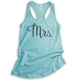 thumbnail image 1 of Mrs Tank Top, Ladies Racerback Tank Top, Wife Tank, Engaged Tank, Engagement Tank, Wedding Tank, Cancun, Small, 1 of 3