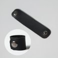 thumbnail image 1 of 6 bufandas de cuero sintético negro par de hebillas de seda para bufanda, bufanda, bufanda, anillo, cierre para ropa, pañuelo, chal, 1 of 5
