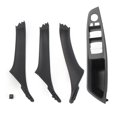 thumbnail image 2 of Inside Inner Door Panel Handle Pull Trim Case for BMW 5 Series F10 F11 RHD Black, 2 of 5